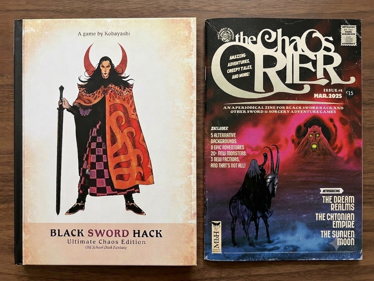 Black Sword Hack et The Chaos Crier #1