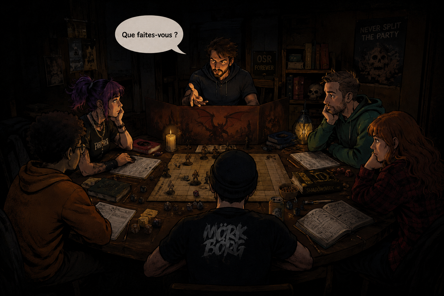 Autour de la table