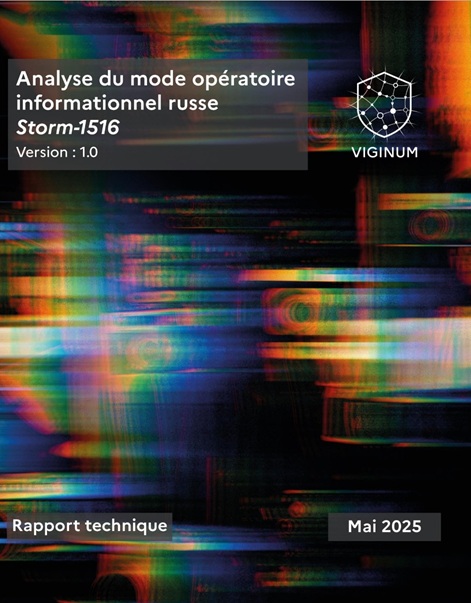 Analyse du mode opératoire informationel russe - Strom-1516